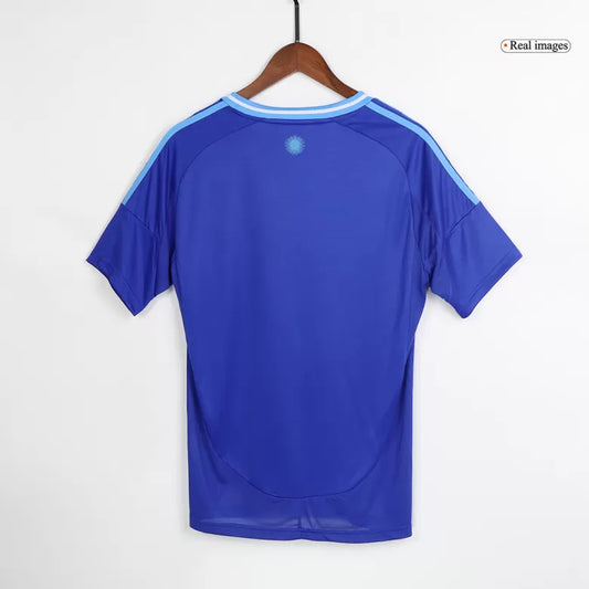 Camisola Argentina 2024 Alternativa Azul Versão Adepto