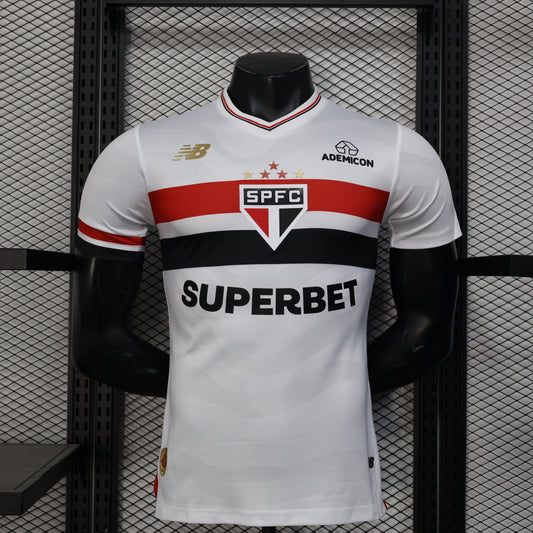 Camisola São Paulo 2025-26 Principal Versão Jogador