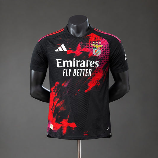 Camisola S.L.B. 2026-27 Alternativa Preta Versão Jogador