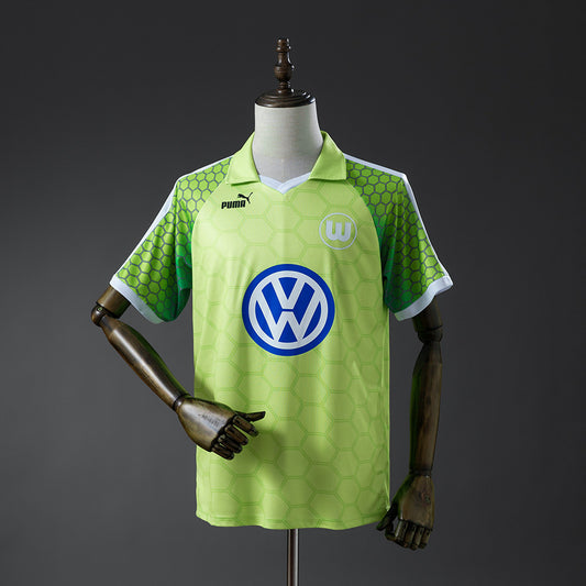 Camisola VfL Wolfsburg 1997-98 Principal Versão Adepto