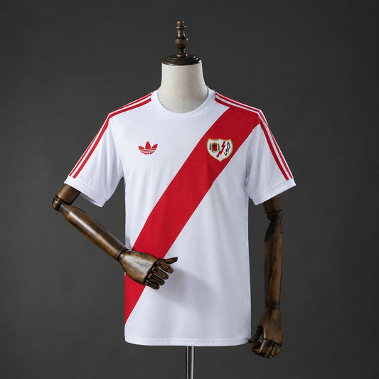 Camisola Rayo Vallecano 1978-79 Principal Versão Adepto
