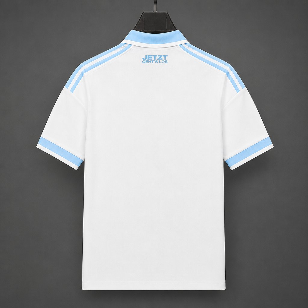 Camisola RC Strasbourg 2026-27 Alternativa Branca Versão Adepto