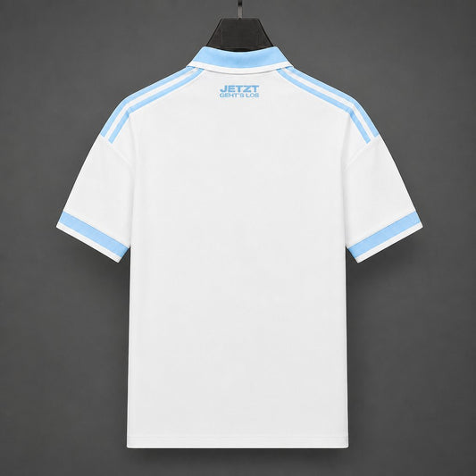 Camisola RC Strasbourg 2026-27 Alternativa Branca Versão Adepto