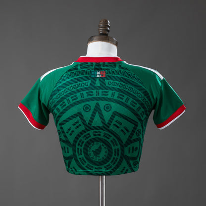 Crop Top Mulher Mexico 2026 Principal