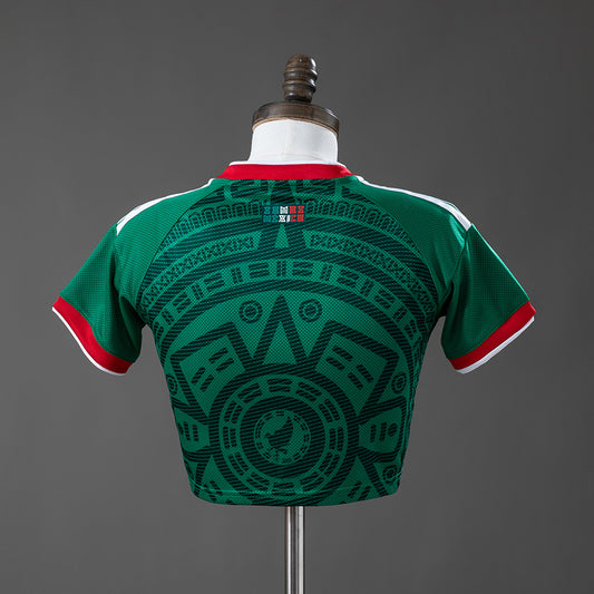 Crop Top Mulher Mexico 2026 Principal