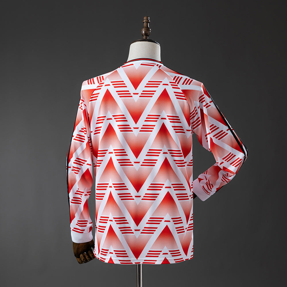 Camisola Manga Comprida CA River Plate 1992-93 Alternativa Versão Adepto