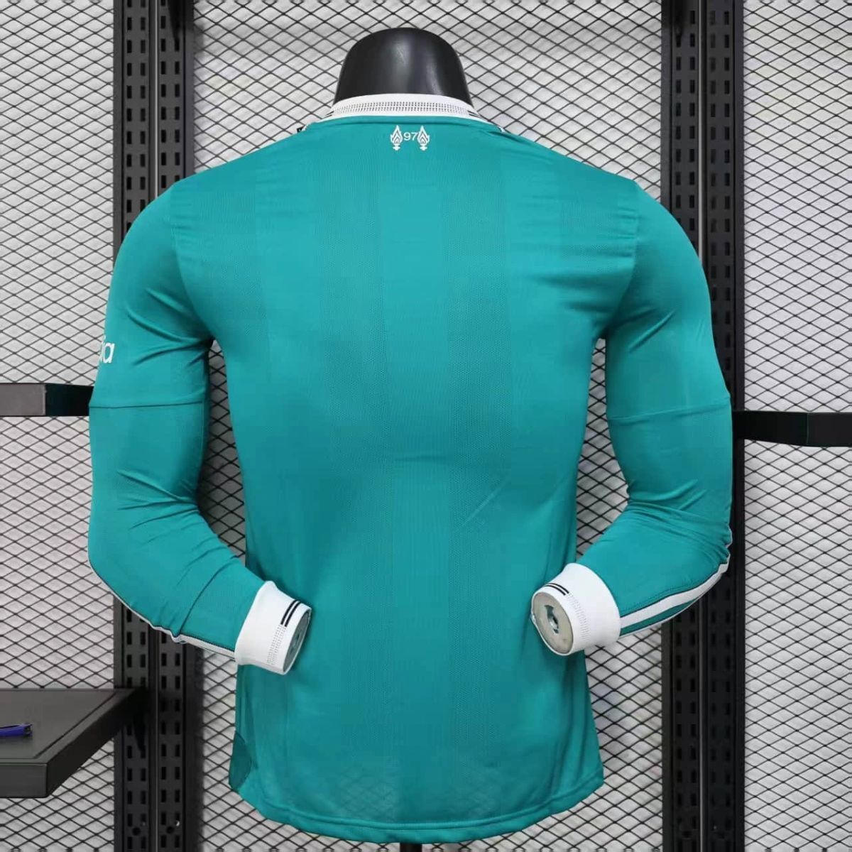 Camisola Manga Comprida LIV 2025-26 Alternativa Verde Versão Jogador