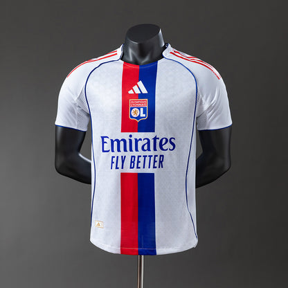 Camisola Olympique Lyon 2025-26 Principal Versão Jogador