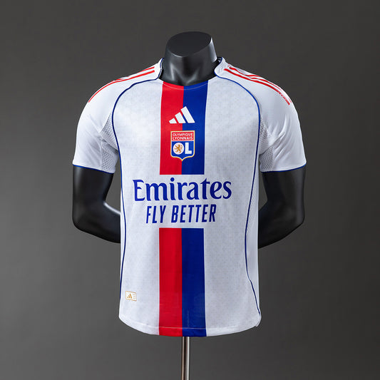 Camisola Olympique Lyon 2025-26 Principal Versão Jogador