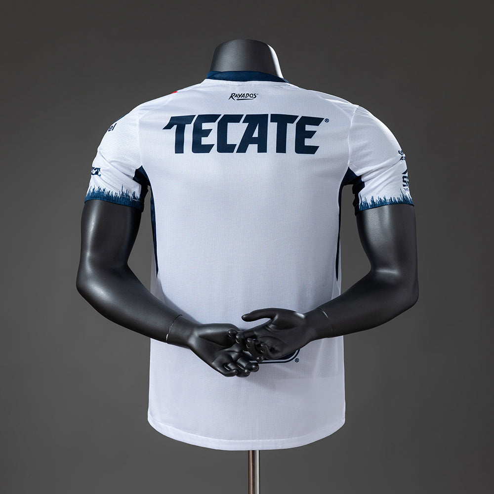 Camisola CF Monterrey 2026-27 Alternativa Branca Versão Jogador