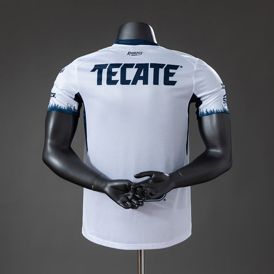 Camisola CF Monterrey 2026-27 Alternativa Branca Versão Jogador