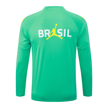 Fato de Treino Brasil 2026 - Camisola com Fecho