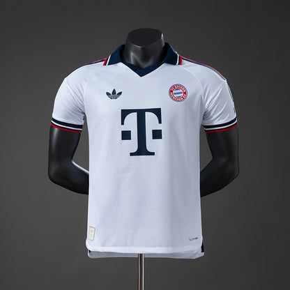 Camisola FC Bayern Munique 2026-27 Alternativa Branca Versão Jogador