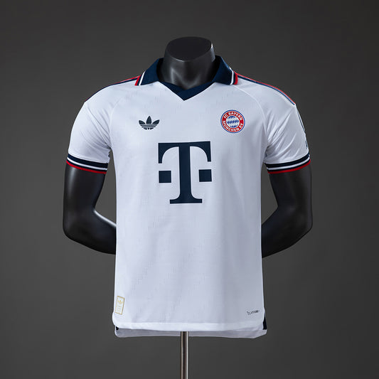 Camisola FC Bayern Munique 2026-27 Alternativa Branca Versão Jogador
