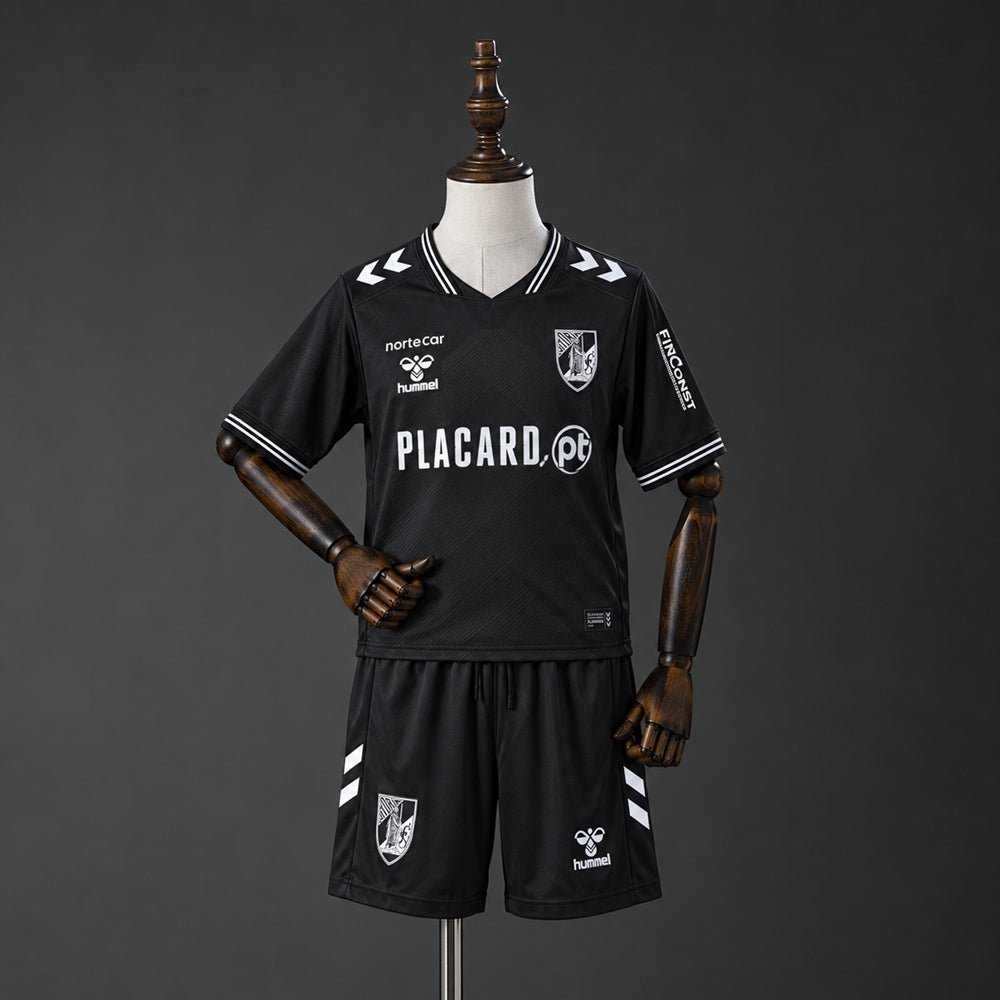 Kit Criança Vitoria SC 2026-27 Alternativo Preto
