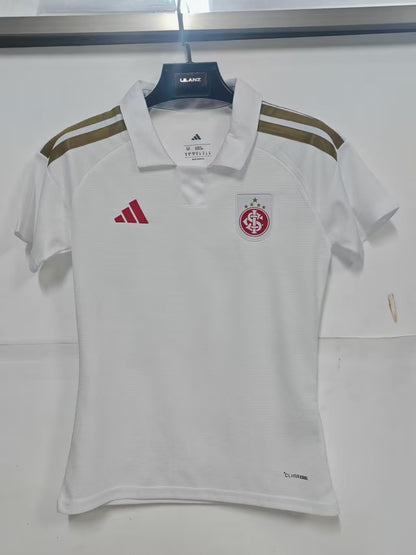 Camisola SC Internacional 2026-27 Alternativa Branca Lisa Versão Mulher