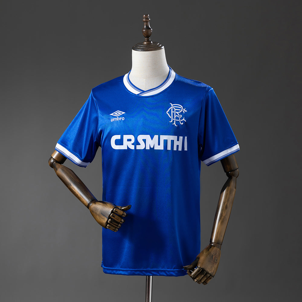 Camisola Rangers FC 1985-86 Principal