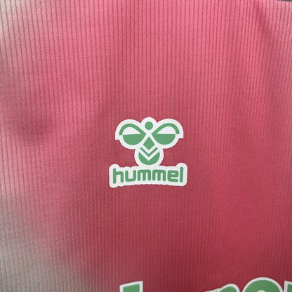 Camisola CD Tenerife 2025-26 Alternativa Rosa Versão Adepto