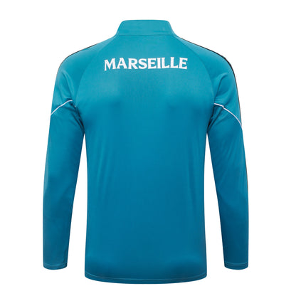 Fato de Treino Olympique Marselha 2026-27 - Camisola com Fecho