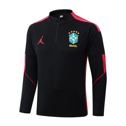 Fato de Treino Brasil 2026 - Camisola com Fecho