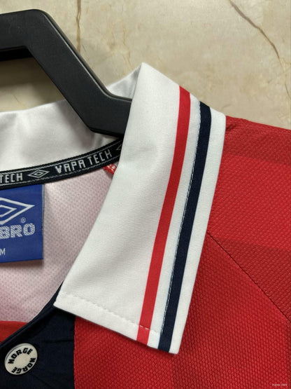 Camisola Noruega 1998 Principal Versão Adepto