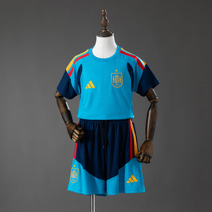Kit Criança Espanha 2026 Treino Azul