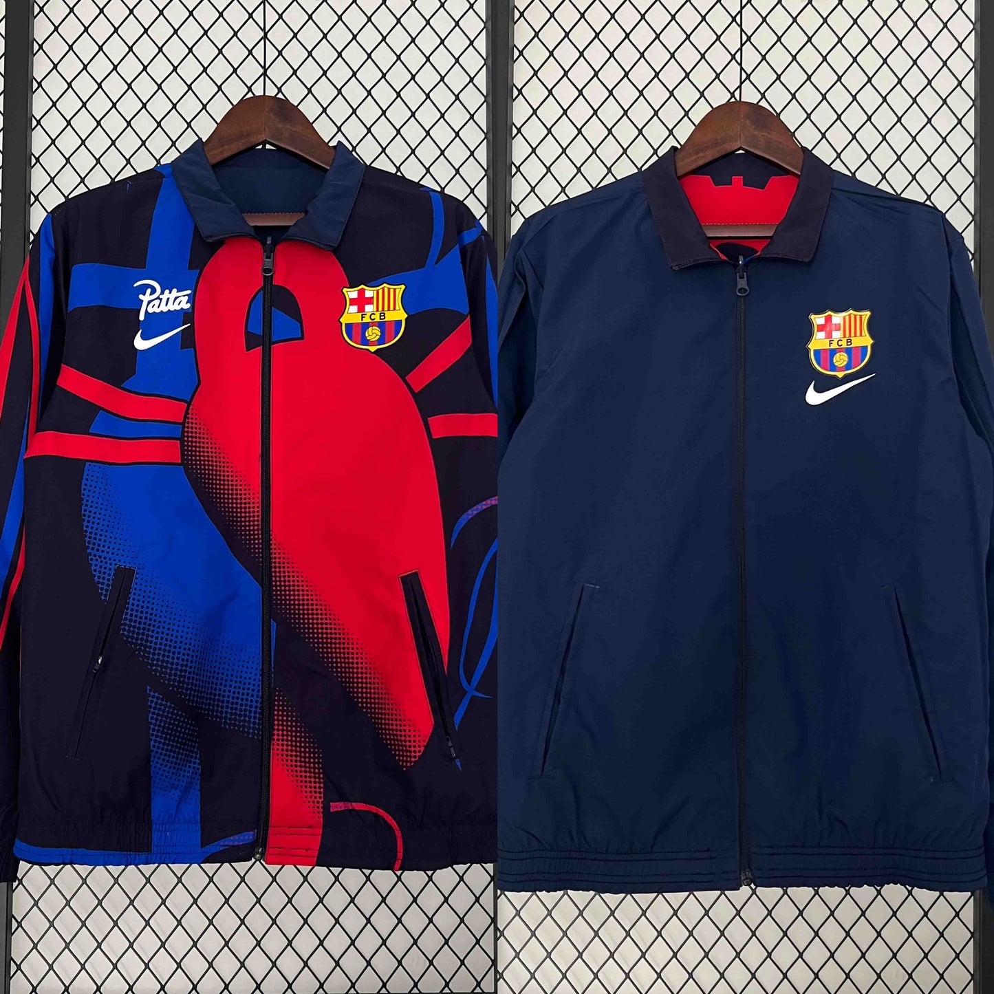 Casaco Reversivel FC Barcelona 2024-25
