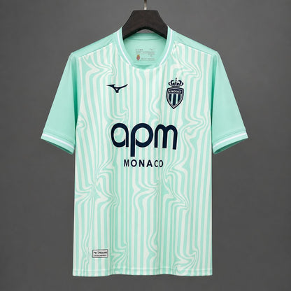 Camisola AS Monaco 2026-27 Alternativa Verde Versão Adepto
