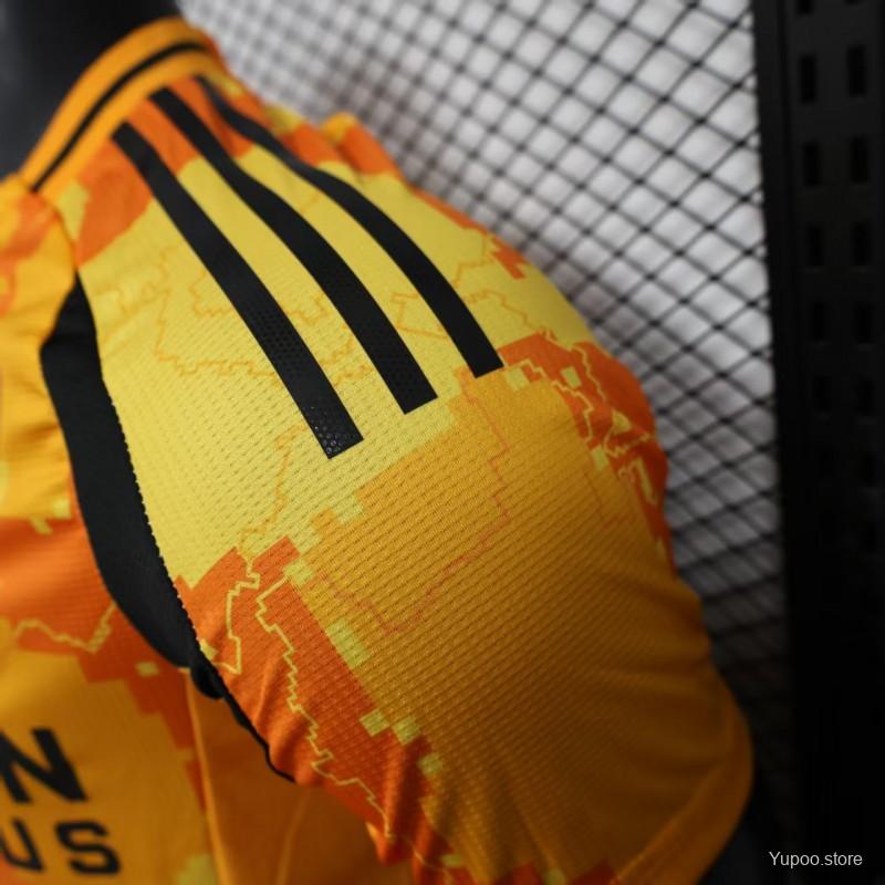 Camisola Paris FC 2025-26 Alternativa Amarela Versão Jogador