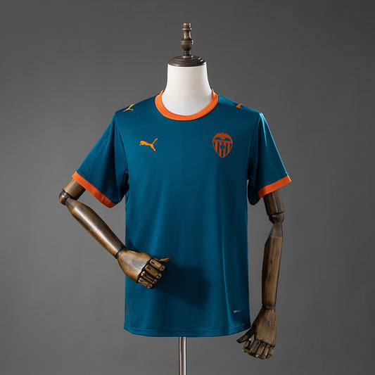 Camisola Valencia FC 2026-27 Alternativa Azul Versão Mulher
