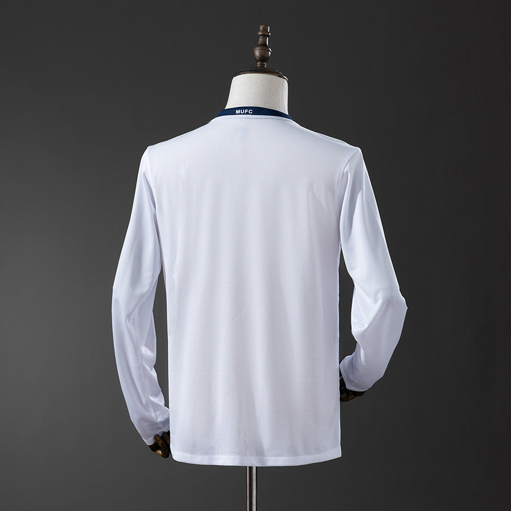 Camisola Manga Comprida M-United 2008-09 Alternativa Final UCL