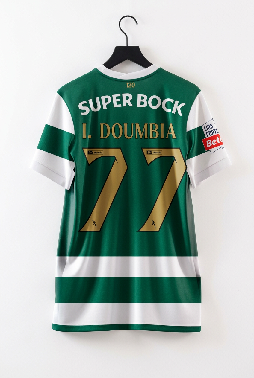 Camisola S.C.P. 2026-27 Principal Versão Adepto I. DOUMBIA #77