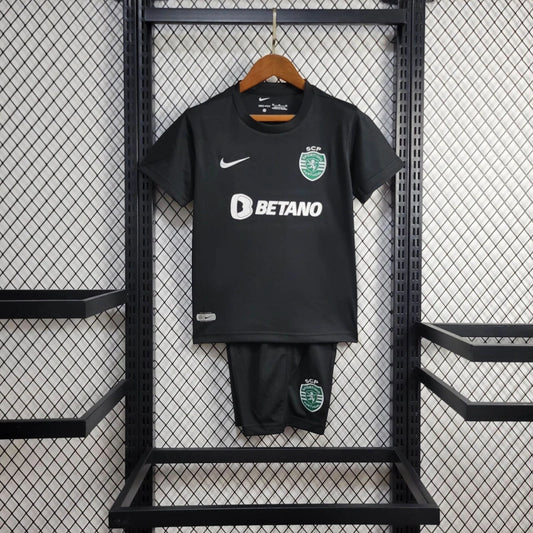 Kit Criança S.C.P. 2023-24 Alternativo Preto