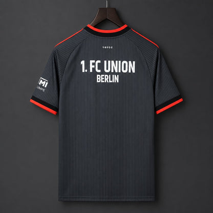 Camisola 1.FC Union Berlim 2026-27 Alternativa Preta Versão Adepto