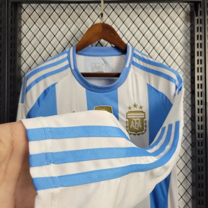 Camisola Manga Comprida Argentina 2024 Principal Versão Adepto