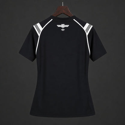 Camisola Santos FC 2026-27 Alternativa Preta Lisa Versão Mulher