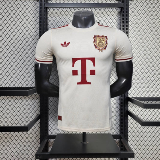 Camisola FC Bayern Munique 2024-25 Edição 125º Aniversario Versão Jogador
