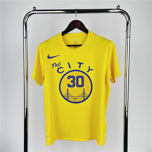 Tshirt NBA Golden State Warriors Dri-Fit Curry #30 Amarela