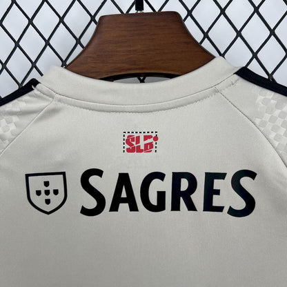Kit Criança SLB 2025-26 Alternativo Beje