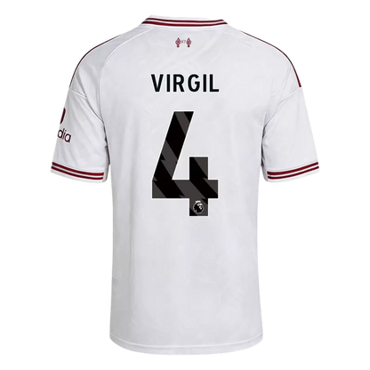 Camisola LIV 2026-27 Alternativa Branca Versão Adepto VIRGIL #4