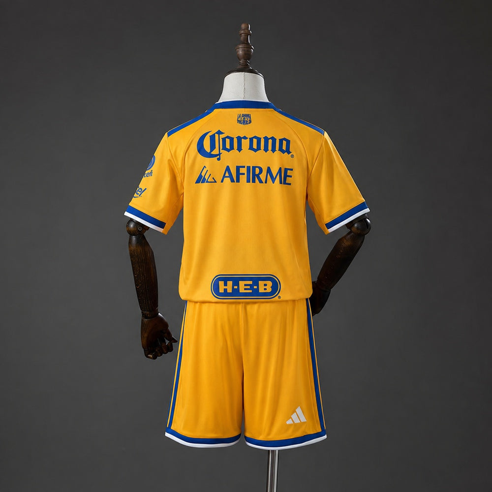 Kit Criança Tigres UANL 2026-27 Principal