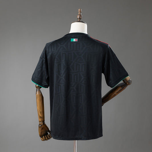 Camisola Mexico 2026 Alternativa Preta Versão Adepto
