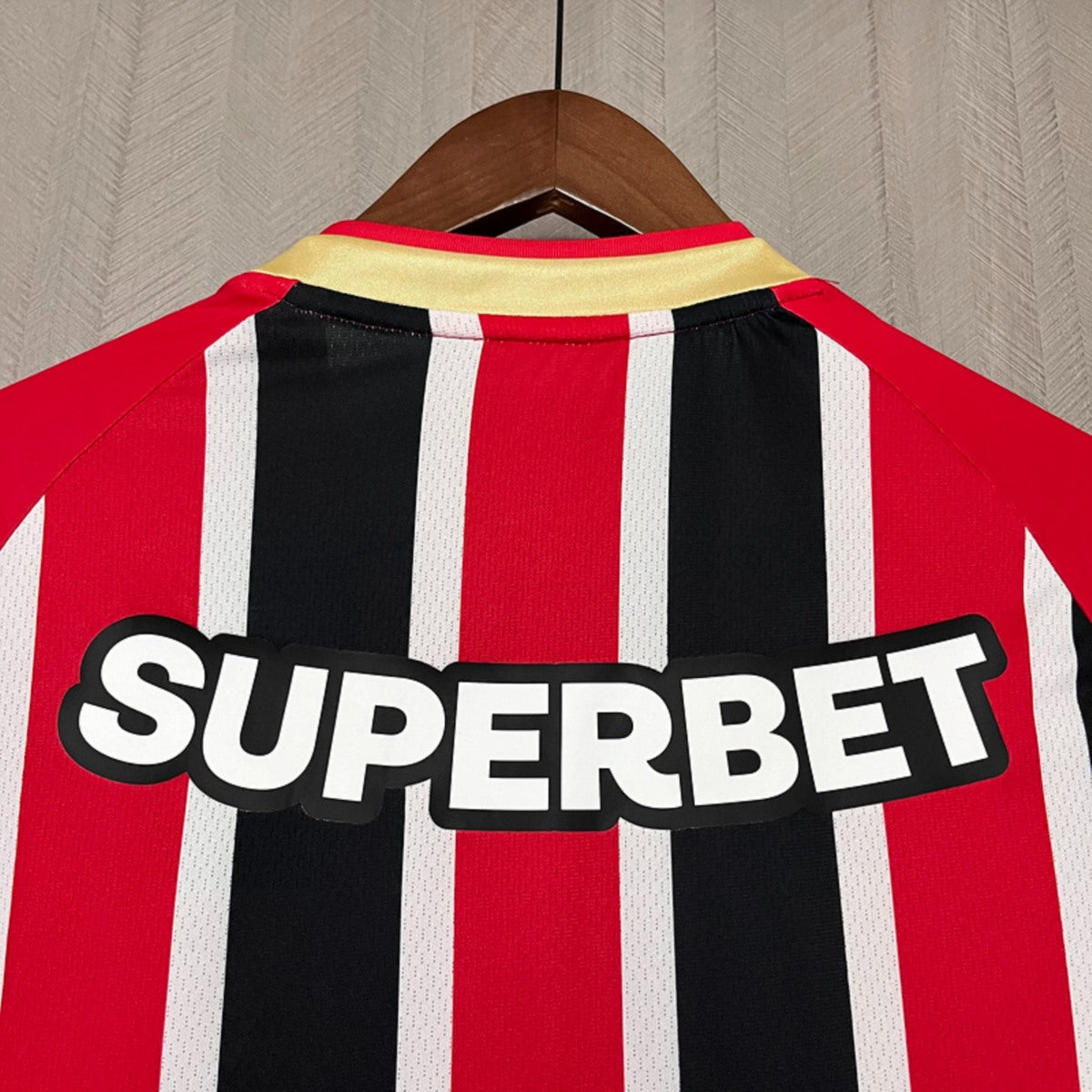 Camisola São Paulo FC 2025-26 Alternativa Riscas Versão Adepto