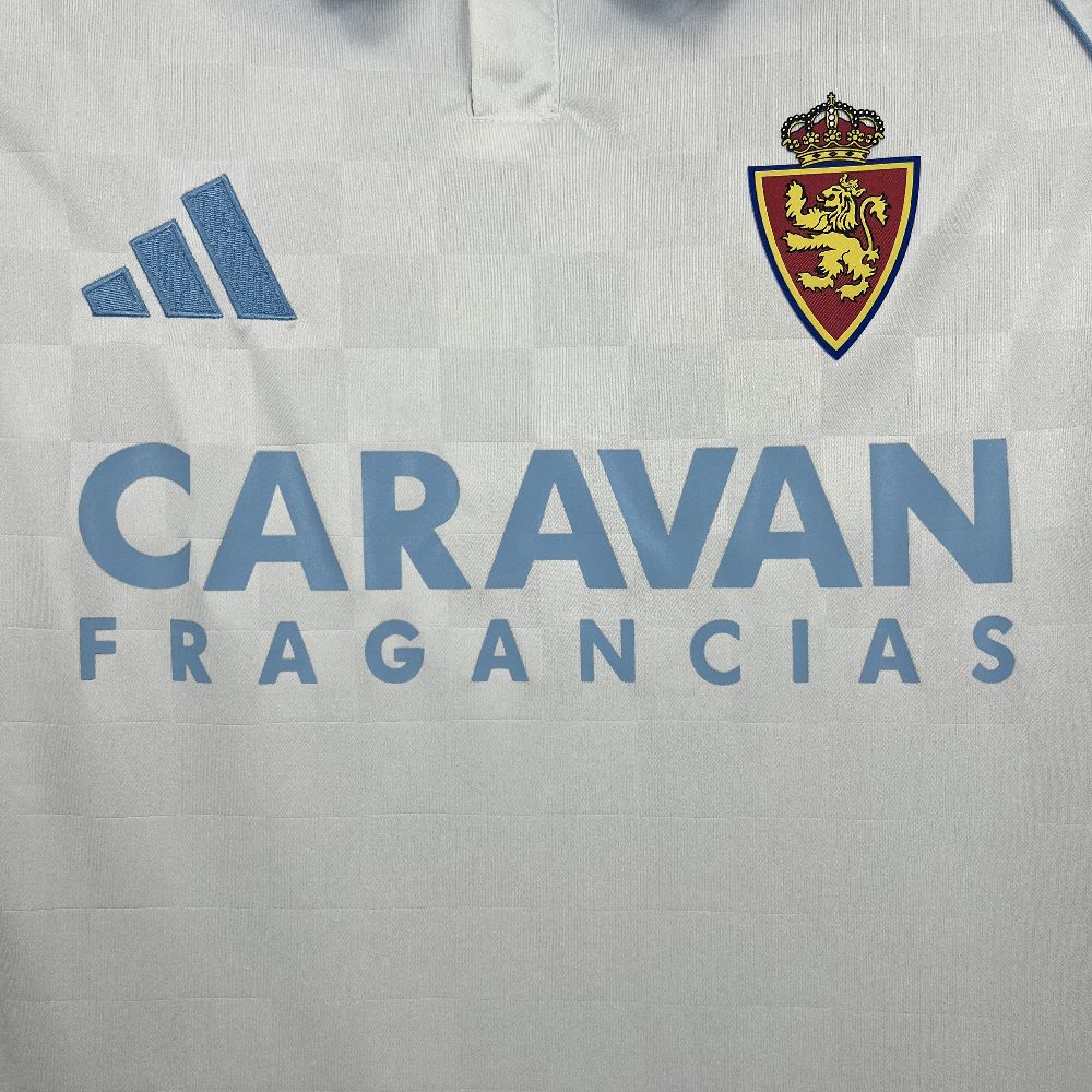 Camisola Real Saragoça 2025-26 Principal Versão Adepto