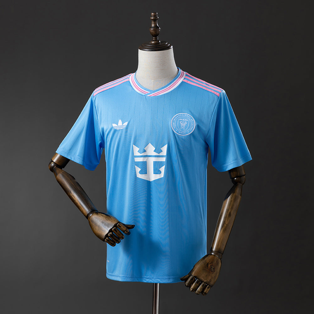 Camisola Inter Miami CF 2025-26 Alternativa Azul Versão Adepto
