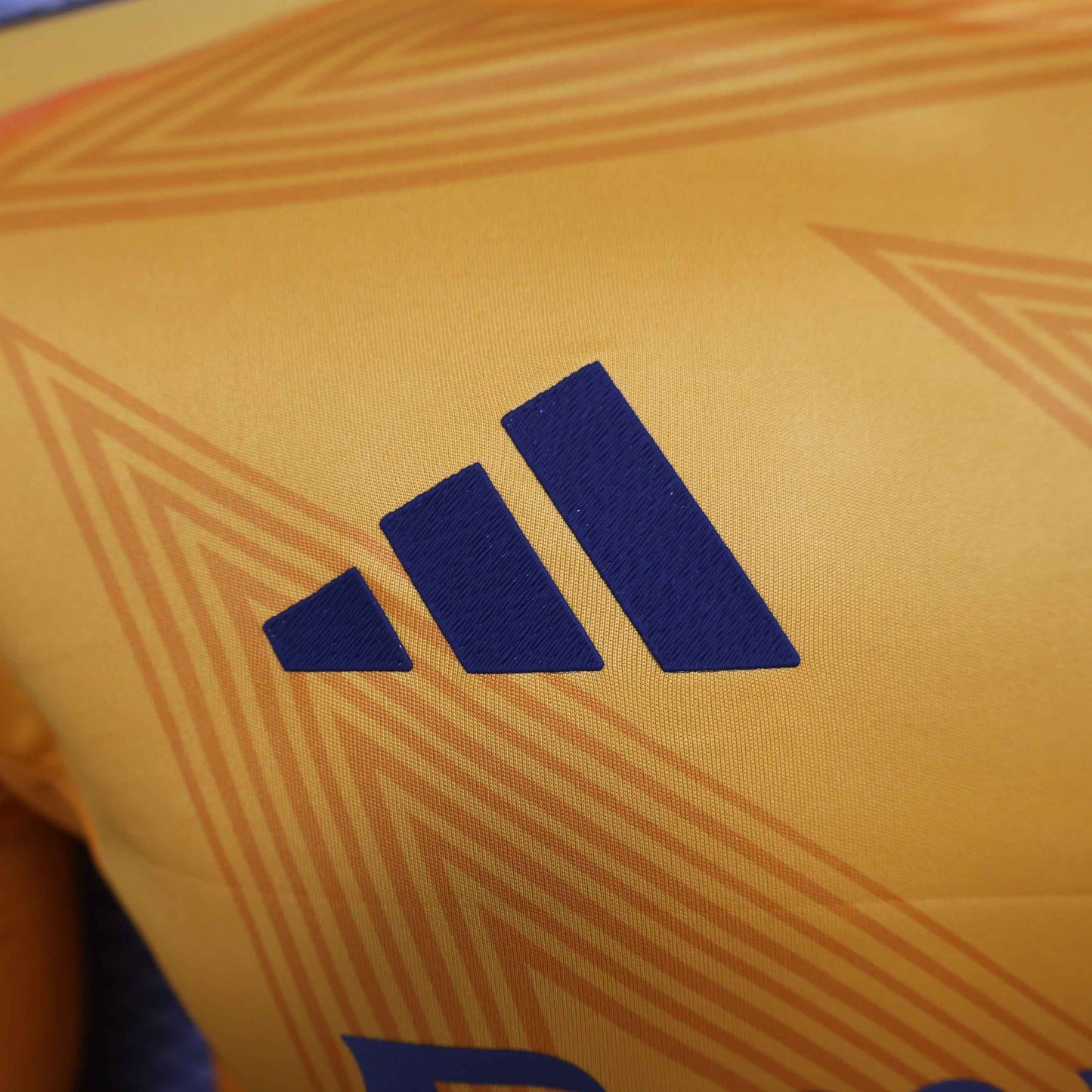 Camisola Manga Comprida Real Madrid CF 2024-25 Alternativa Laranja Versão Jogador