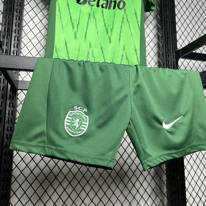 Kit Criança SCP 2024-25 Alternativo Verde