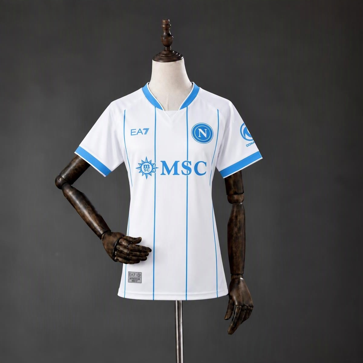 Camisola Napoles 2026-27 Alternativa Branca Versão Mulher