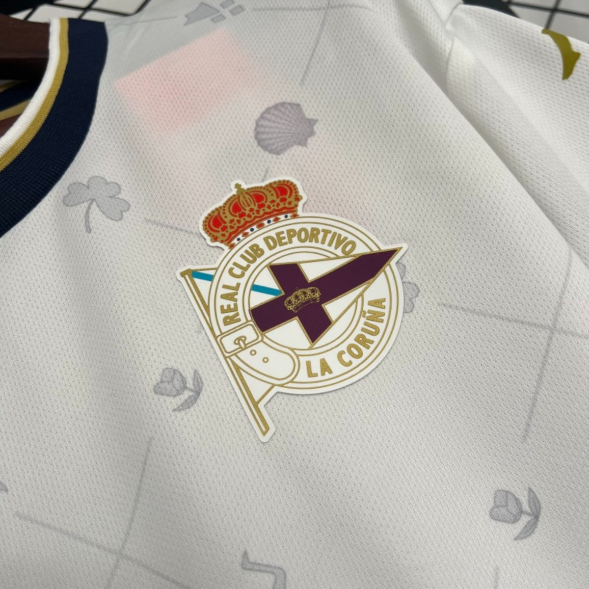 Camisola RC Deportivo de Corunha 2025-26 Alternativa Branca Versão Adepto