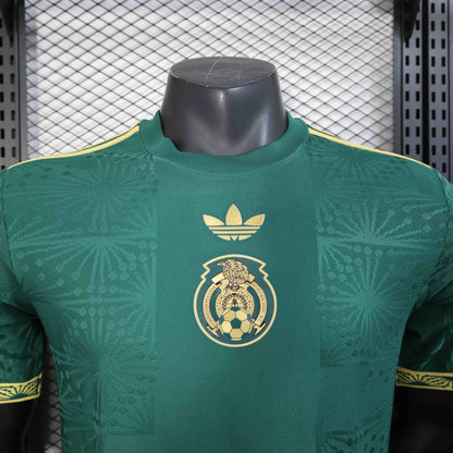 Camisola Mexico 2025 Edição Gold-Cup Versão Jogador